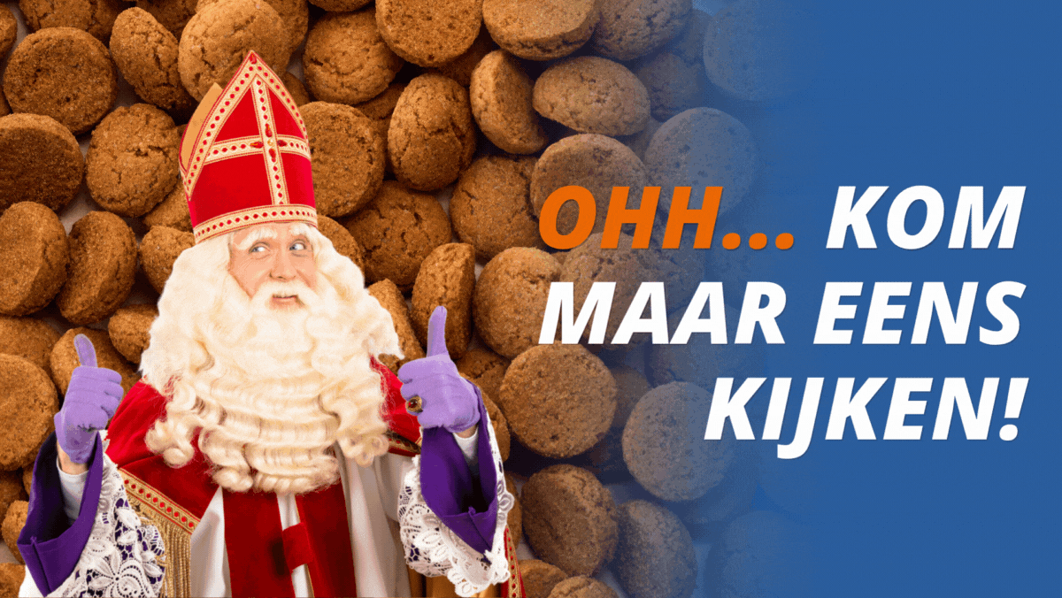 Een cadeautje van de Sint!